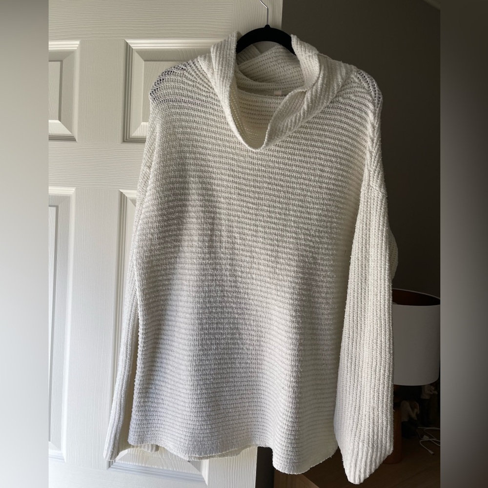 Anthropology White Sweater